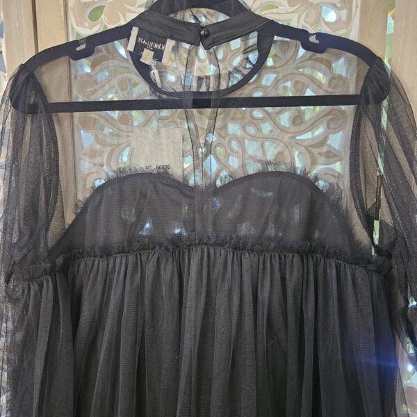 Robe courte noire en tulle Choklate – Image 13