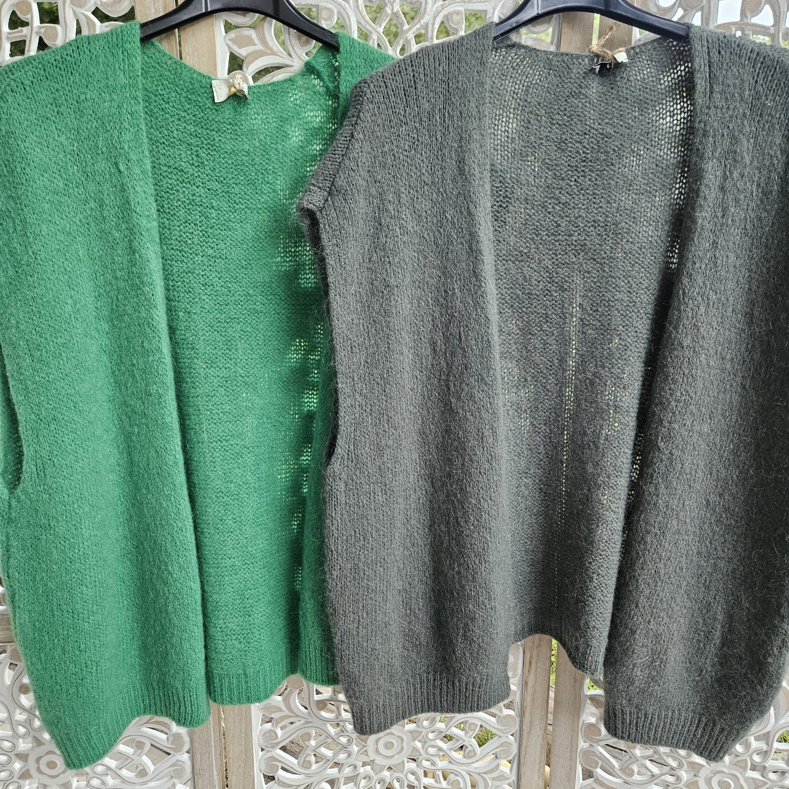 Gilet sans manches oversize