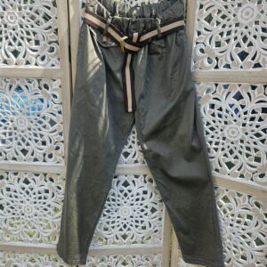 Pantalon ballon avec poche et ceinture