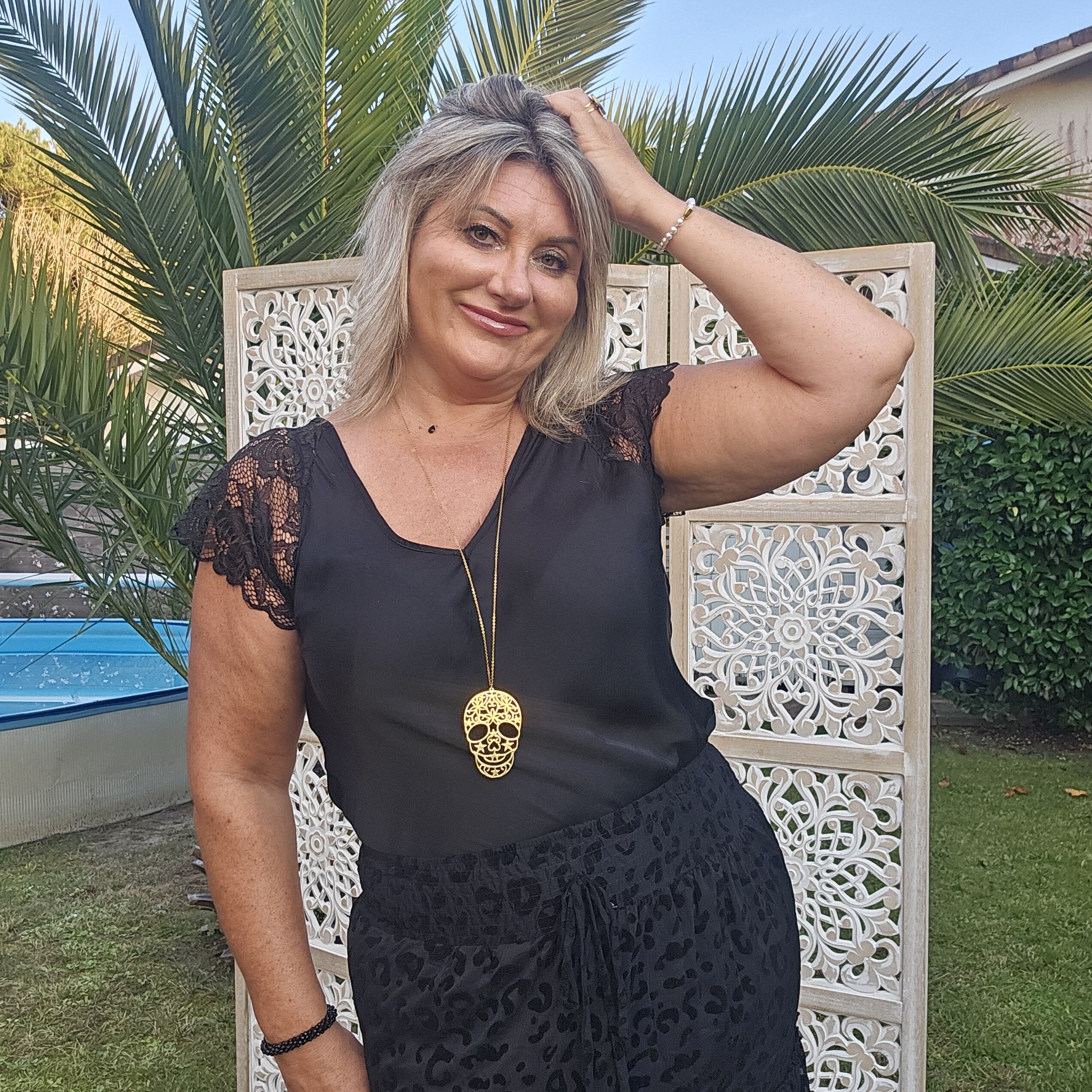 Jupe longue noire Last Queen – Image 5