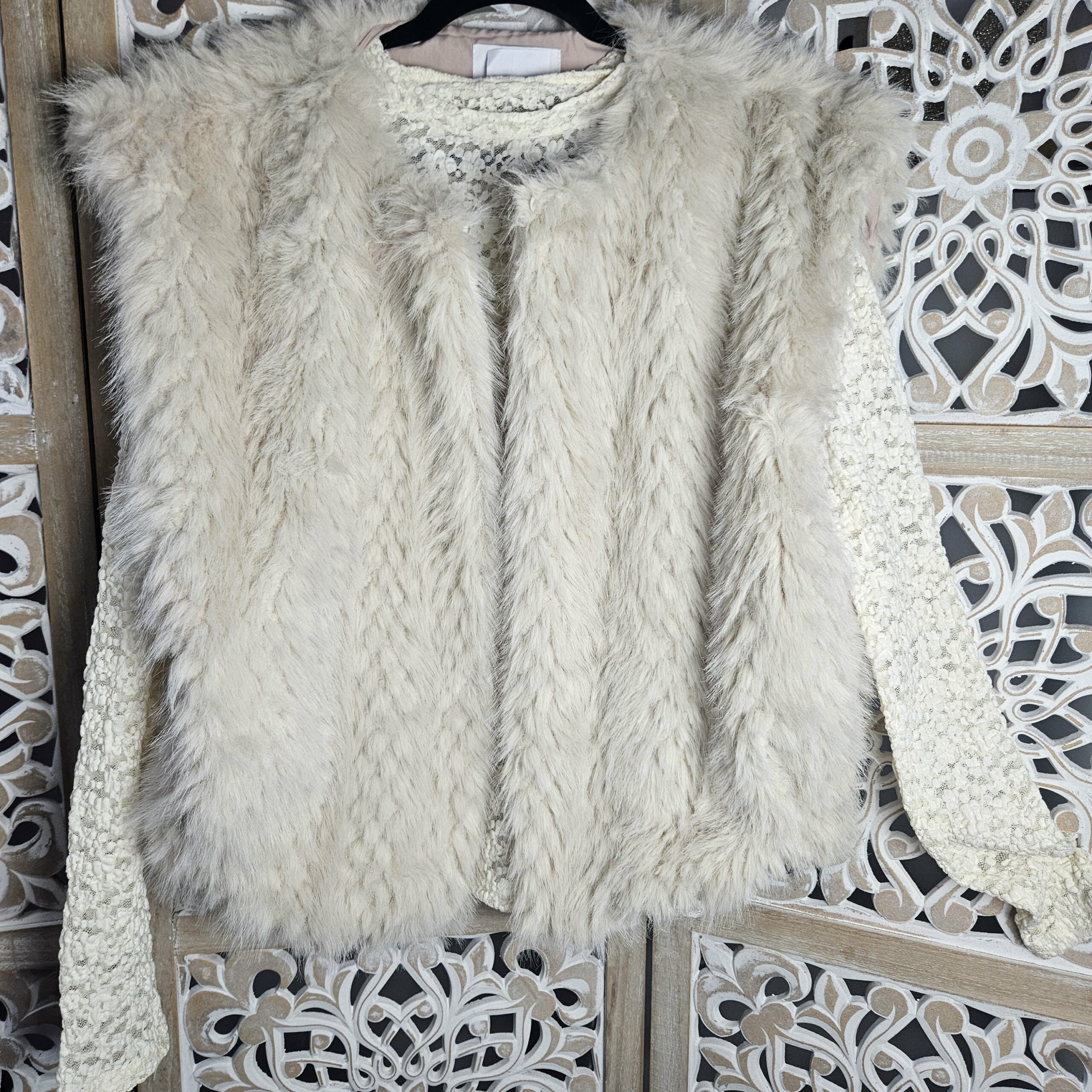 Mousseline en dentelle semi transparente Choklate â Image 30