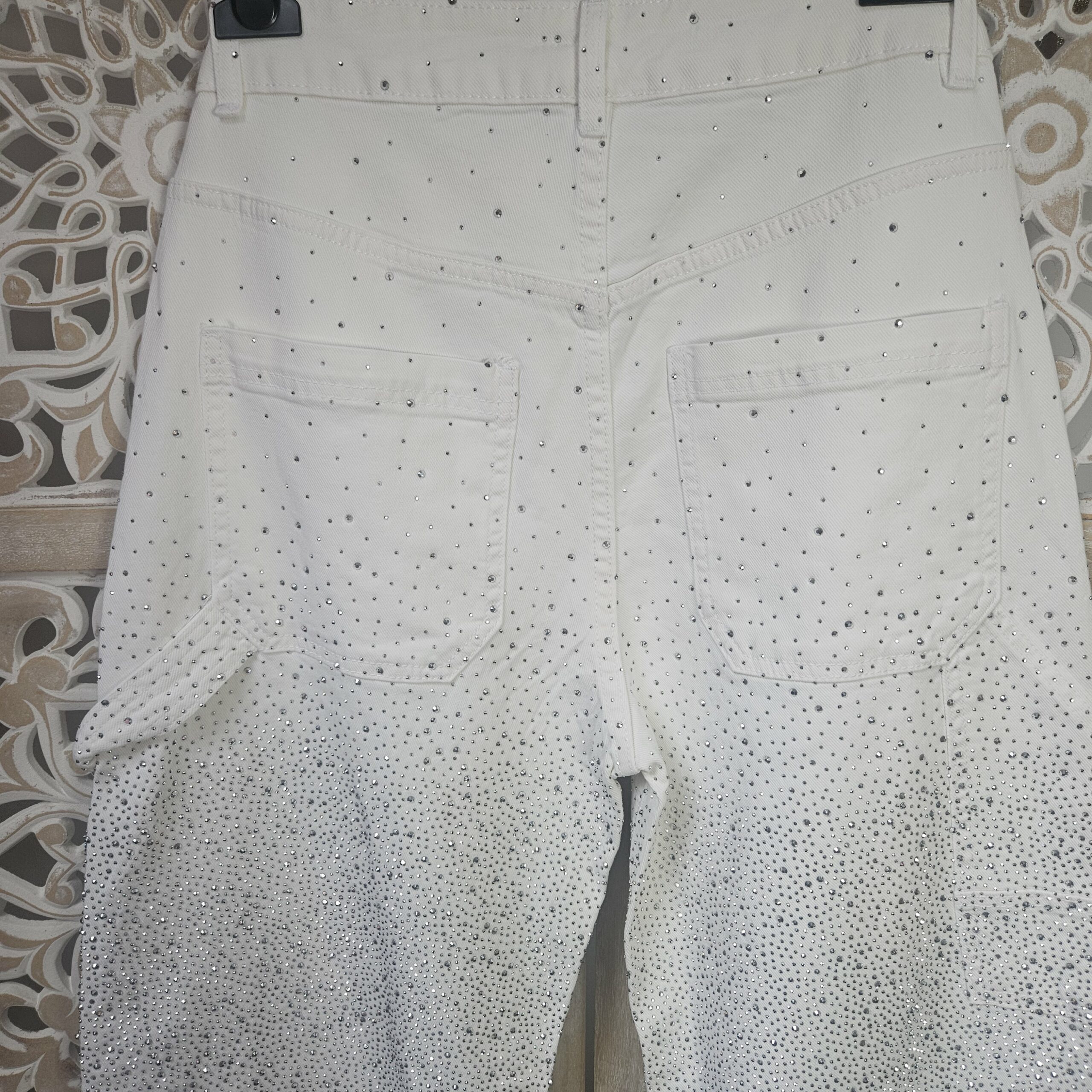Jean blanc strass – Image 19