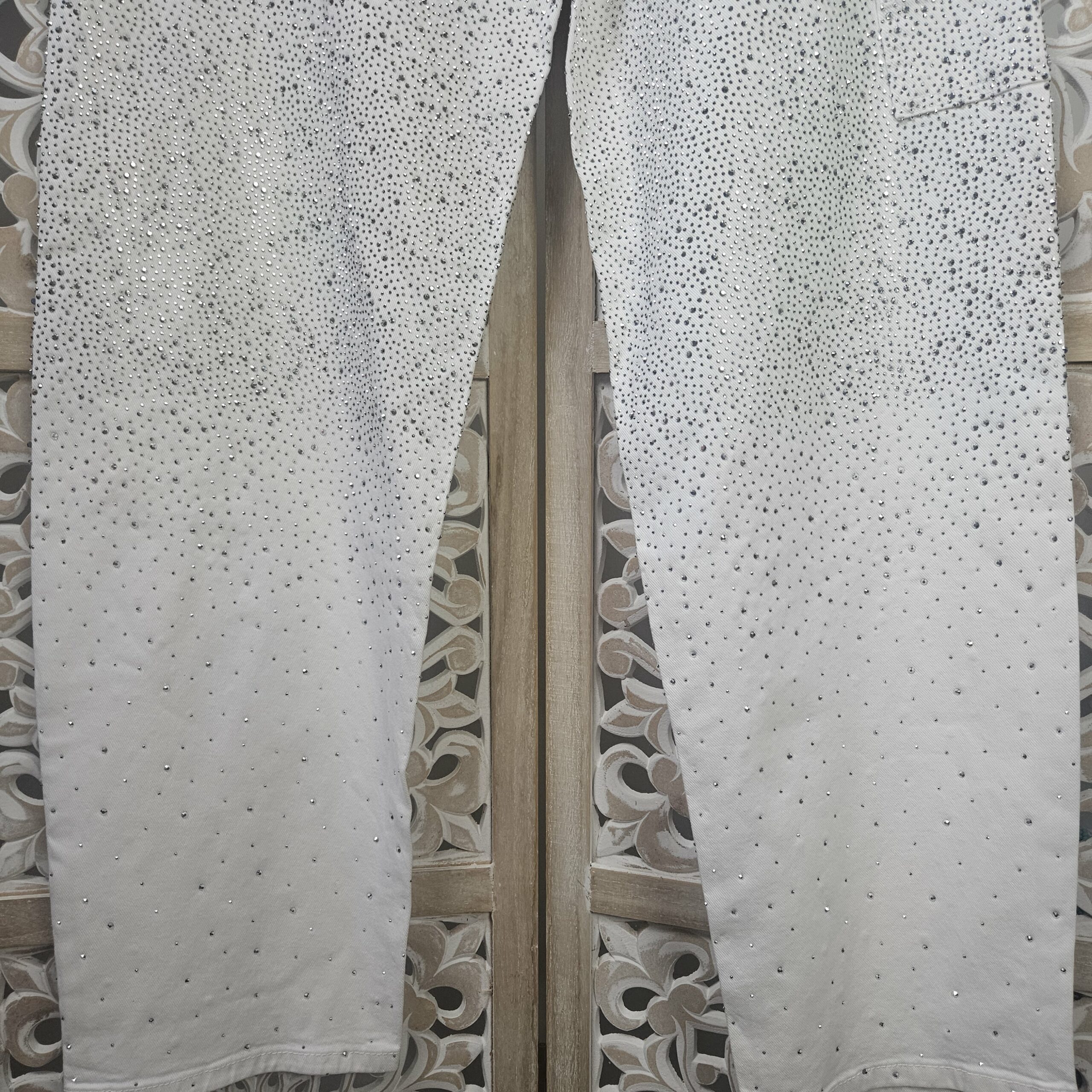 Jean blanc strass – Image 20