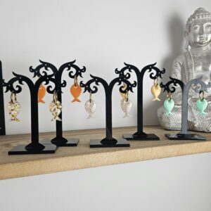 Créole poisson pailleté 2,5 cm