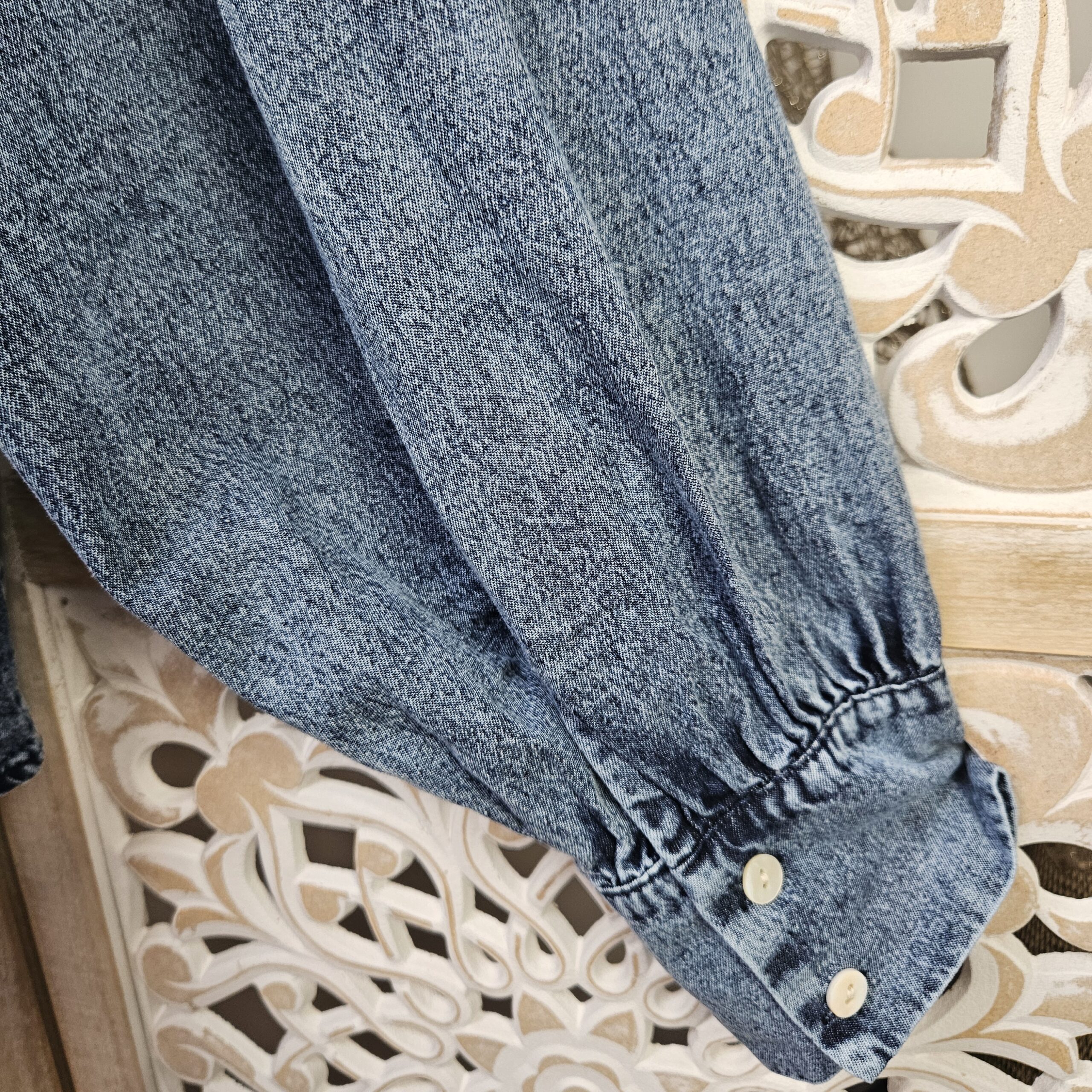 Chemise en Jean et Nœud – Image 7