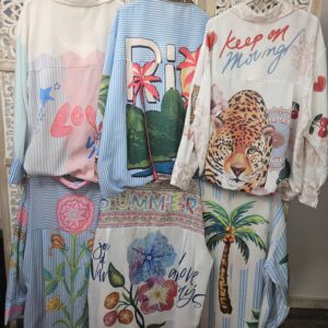 Chemise imprimée oversize