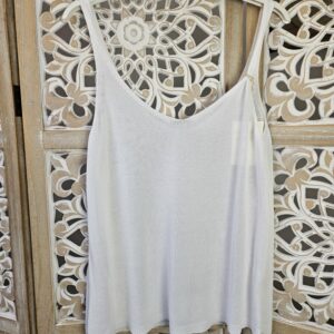 Débardeur en maille - TU, Blanc