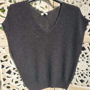 Top en maille lurex