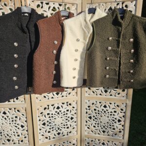 Gilet Teddy sans manches officier