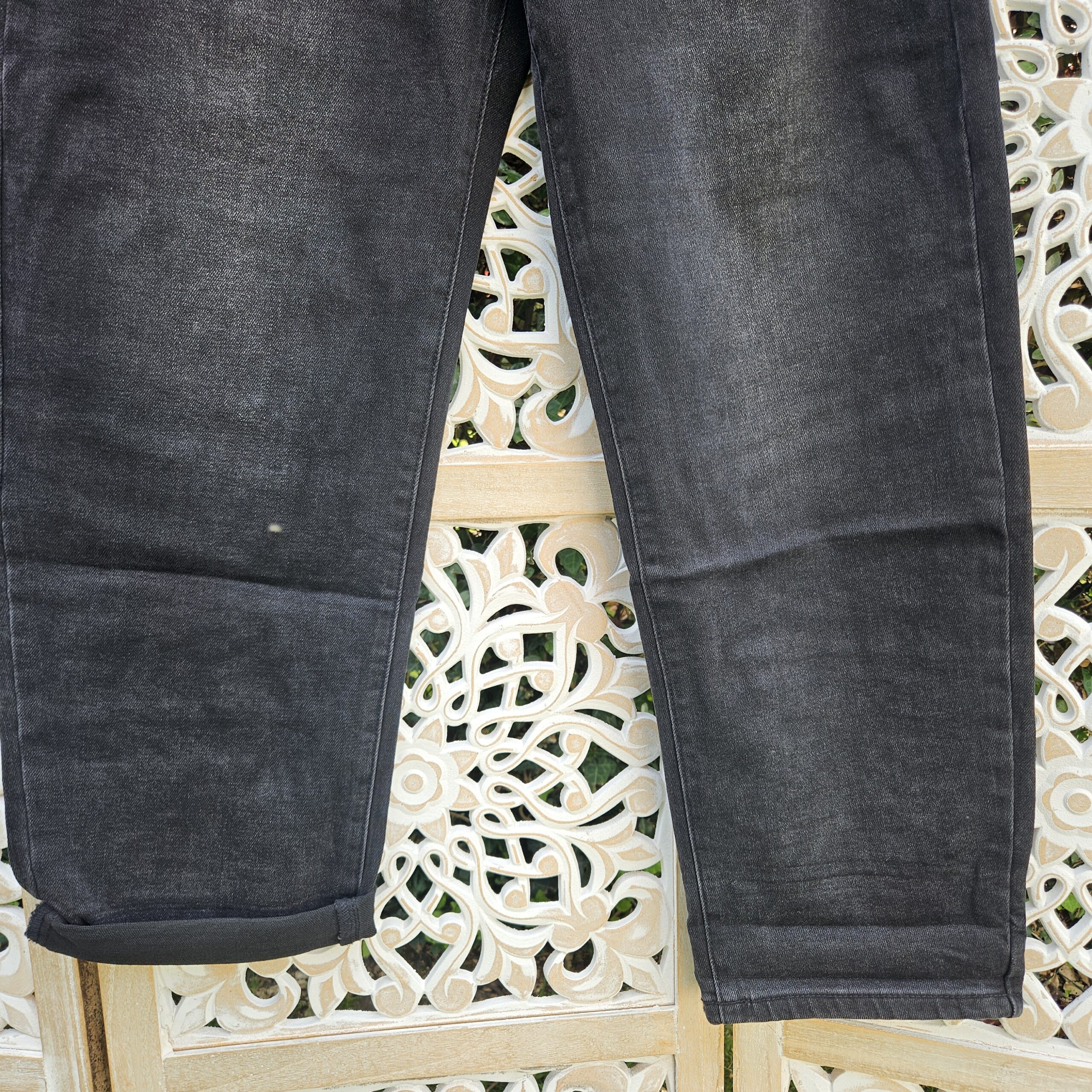 Jeans Mom noir délavé Pulpeuses – Image 5